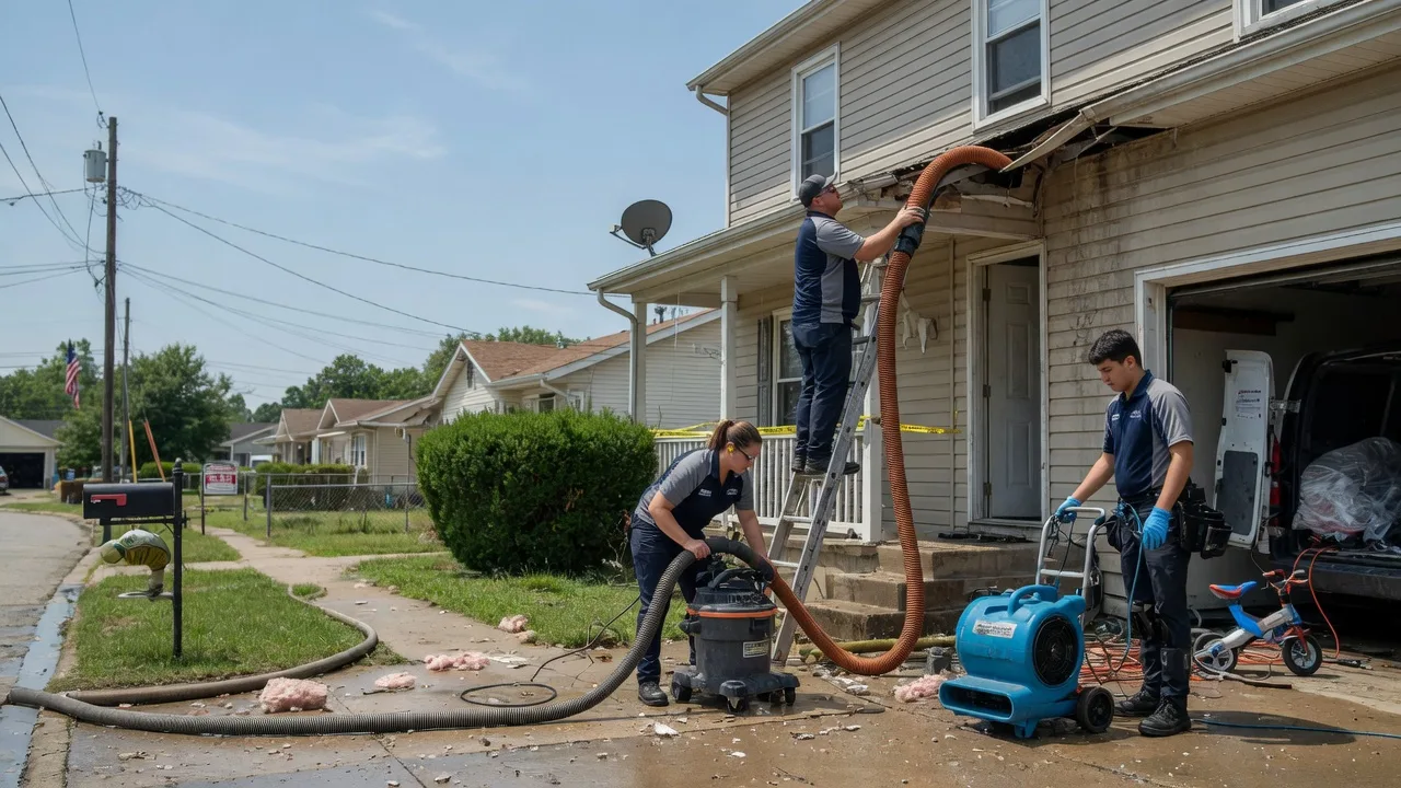 Water Damage Restoration in Zanesville, OH near me